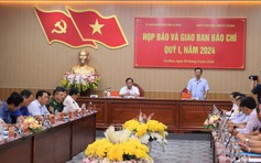 Cà Mau tổ chức 4 cuộc họp báo cung cấp thông tin cho báo chí trong năm