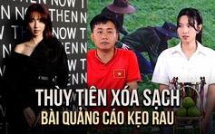 Thùy Tiên có động thái lạ, xóa sạch bài quảng cáo kẹo rau hợp tác với Quang Linh Vlogs