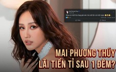 Hoa hậu Mai Phương Thúy 'vật lộn' với 1 triệu cổ phiếu, lãi tiền tỉ sau 1 đêm?
