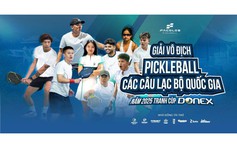Dàn VĐV hàng đầu tranh tài tại Giải vô địch Pickleball các CLB Quốc gia 2025