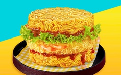 Lotteria ra mắt Ramen Burger: Đa dạng sản phẩm theo xu hướng sáng tạo, khác biệt