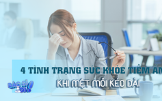 Mệt mỏi kéo dài cảnh báo 4 tình trạng sức khỏe tiềm ẩn