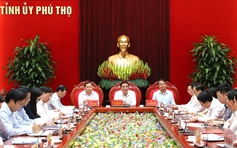 Bí thư Phú Thọ, Vĩnh Phúc và Hòa Bình họp về phương án sáp nhập tỉnh