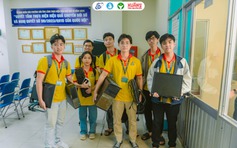 Đội sinh viên đáng ngưỡng mộ, tầm nhìn và trái tim rộng mở