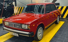 Xe hiếm Lada 2105 từ thời Liên Xô cũ được chủ gìn giữ hơn 35 năm