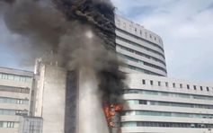 Cháy tòa nhà Việt Tower xuất phát từ trục kỹ thuật