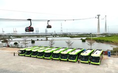 Miễn phí xe điện cho du khách tại đảo Cát Bà từ 18.4