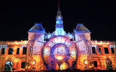 Trụ sở HĐND - UBND TP.HCM 136 năm tuổi rực sáng 3D Mapping