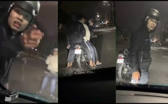 Làm rõ vụ dùng mũ bảo hiểm đập xe taxi