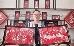 Những bức tranh từ vỏ lon tuyệt đẹp của chàng trai miền Tây