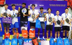 Pickleball Đà Nẵng thắng lớn giải vô địch pickleball các CLB quốc gia 2025