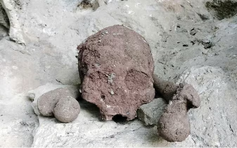 Phát hiện hộp sọ người và nhiều bộ xương trong núi đá ở Nghệ An