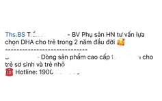 Hà Nội kiểm tra, rà soát nhân viên y tế bán sữa giả, thực phẩm chức năng