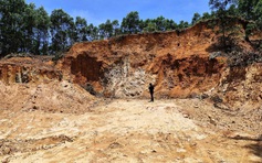 Ngang nhiên khai thác đất đồi trái phép: Công an tỉnh Quảng Nam vào cuộc điều tra