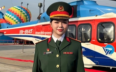 Trung úy cao 1,73m tham gia diễu binh 30.4 gây sốt vì 'xinh như hoa hậu'