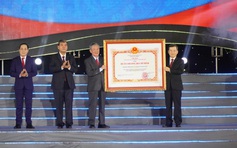 Trà Vinh đón nhận Huân chương Hồ Chí Minh