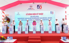 EVNSPC đóng điện kỹ thuật 3 công trình trọng điểm tại Bến Tre