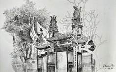 Đền Voi Phục trấn giữ phía tây thành Thăng Long