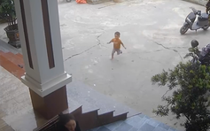 Nhanh trí cứu được bạn rơi xuống hố, bé trai 3 tuổi nhận 'mưa like'