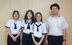 Học sinh ứng dụng AI hỗ trợ chăm sóc người cao tuổi