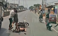 Tạm giữ một nghi phạm trong vụ hành hung người đi đường ở Tây Ninh