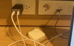 Ổ cắm tường USB có tiêu thụ điện khi không sử dụng?