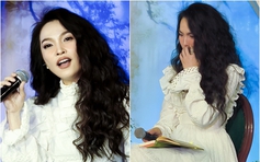 Ca sĩ Hiền Thục liên tục bật khóc khi nhắc đến người đàn ông đặc biệt