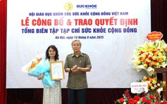 Bổ nhiệm Tổng biên tập Tạp chí Sức khỏe Cộng đồng
