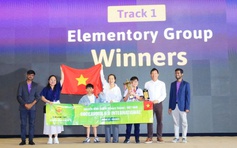 Học sinh tiểu học TP.HCM đoạt giải nhất cuộc thi lập trình quốc tế