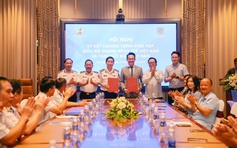 Ký kết chương trình phối hợp giữa Cảnh sát biển và Hội Doanh nhân trẻ Việt Nam