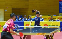 Ngôi sao bóng bàn CAND T&T gây sốc, thắng ngoạn mục cựu vô địch SEA Games