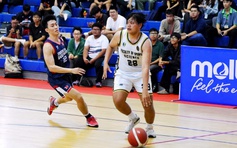Hấp dẫn giải bóng rổ quốc tế tại Trường ĐH Tôn Đức Thắng