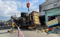 Cận cảnh hiện trường vụ tai nạn nghiêm trọng ở Quảng Ngãi