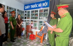 Quảng Bình: Phát hiện hàng ngàn sản phẩm tân dược trong 2 quầy thuốc không phép