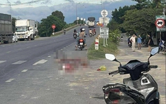 Quảng Trị: Truy tìm phương tiện rời khỏi hiện trường vụ tai nạn chết người