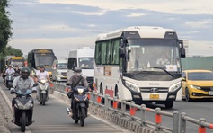 Các cửa ngõ TP.HCM ngày cuối kỳ nghỉ lễ: Người dân bất ngờ vì đi lại thoải mái