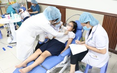 Mô hình trường - trạm tại TP.HCM giúp giảm rõ rệt sâu răng