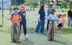 Hơn 300 trẻ em mái ấm vỡ òa hạnh phúc nhân ngày quốc tế thiếu nhi