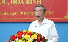 Tổng Bí thư: Hợp nhất Phú Thọ, Vĩnh Phúc và Hòa Bình là 'bước ngoặt chiến lược'