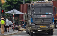 Vừa ra khỏi nhà, người đàn ông bị xe ben tông tử vong