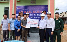 PC Quảng Ngãi: Hoàn thành và bàn giao 5 nhà tình nghĩa