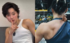 Hình ảnh Angela Phương Trinh khoe cơ bắp cuồn cuộn gây sốt mạng xã hội