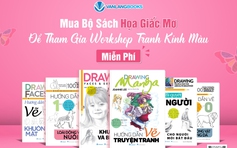 Mua bộ sách Họa Giấc Mơ để tham gia Workshop Tranh kính màu miễn phí