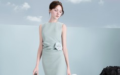 Đầm dự tiệc đơn sắc, ấn tượng ngay từ ánh nhìn đầu tiên