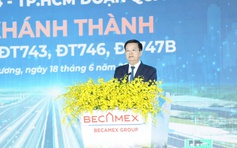 Phó thủ tướng Mai Văn Chính phát lệnh khởi công đường Vành đai 4 TP.HCM