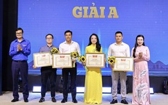 Trao 5 giải A Giải thưởng báo chí toàn quốc về công tác Đoàn