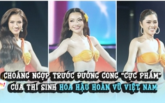 Dàn thí sinh Hoa hậu Hoàn vũ Việt Nam 2025 khuấy đảo sàn diễn bikini