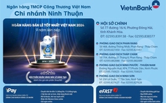 VietinBank Ninh Thuận vững bước trong tiến trình chuyển đổi số