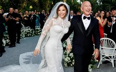 Váy cưới vợ tỉ phú Jeff Bezos lấy ý tưởng từ trang phục ngôi sao điện ảnh