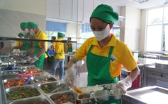 Lần đầu tiên có bếp ăn chia sẻ giá rẻ cho sinh viên ở ký túc xá